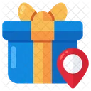 Gift Location Direction Gps Icon