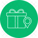 Location Gift Box Gift Icon