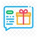 Gift Notification Message Icon