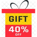 Gift Offer Gift Box Gift Discount Icon