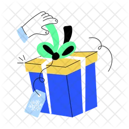 Gift Opening  Icon