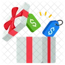 Holiday Bow Box Icon