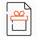 Gift Paper  Icon