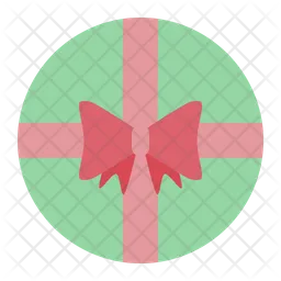 Gift Round  Icon