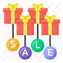 Xmas Sale Gifts Sale Christmas Sale Icon