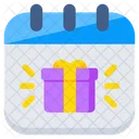 Gift Schedule  Icon