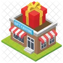 Gift Shop Gift Market Shop Icon