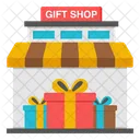 Gift Shop Present Shop Gift Store Icon