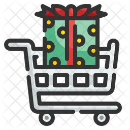 Gift Shopping  Icon