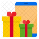 Gift Shopping Gift Store Icon