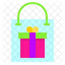 Gift Shopping  Icon