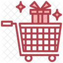 Gift Shopping Gift Shopping Cart Icon