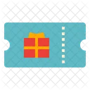 Gift Ticket  Icon