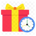 Gift Time Present Time Giftbox Icon