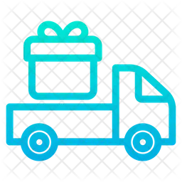 Gift Truck  Icon