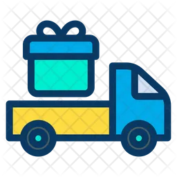 Gift Truck  Icon