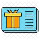Gift Voucher Gift Card Coupon Icon