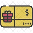 Gift Voucher Card  Icon
