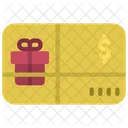 Gift Voucher Card  Icon