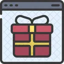 Gift Website Present Icon