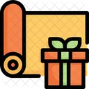 Online Shopping Gift Wrapping Present Icon
