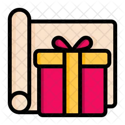 Gift Wrapping  Icon
