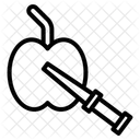 Giftapfel Symbol
