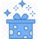 Gift Santa Ribbon Icon