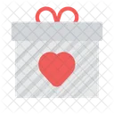 Giftbox Heart Lover Icon