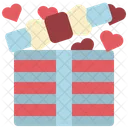 Giftbox Present Heart Icon