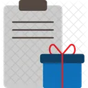 Gift List List Gifts Icon