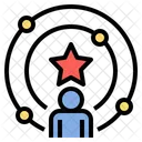 Gifted Talent Star Icon