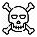 Giftig Tod Schadel Symbol