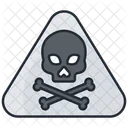 Giftig Gefahr Verschmutzung Symbol