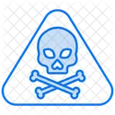 Giftig Gefahr Verschmutzung Symbol