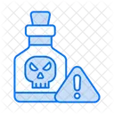 Giftige Chemikalien Arbeit Treibstofffass Icon