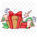 Gifts Box Christmas Icon