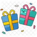 Gifts New Year Decoration Icon