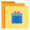 Gift Folder Gifts Collection Icon