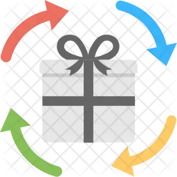 Gifts Delivery Process  Icon