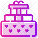 Valentine Day Gift Box Heart Icon