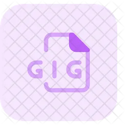 Gig File  Icon