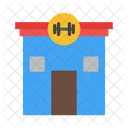 Gimnasio Fitness Ejercicio Icono