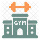 Gimnasio Fitness Deporte Icon