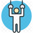 Gimnasta Gimnasia Ejercicio Icono