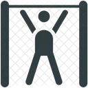 Gimnasta Gimnasia Ejercicio Icono