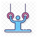 Gimnasta Fitness Atleta Icono