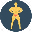 Gimnasta Culturista Gimnasio Icono