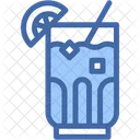 Gin Tonic Glass Drinks Icon