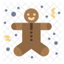 Ginegerbread Man Gingerbread Cookie Icon